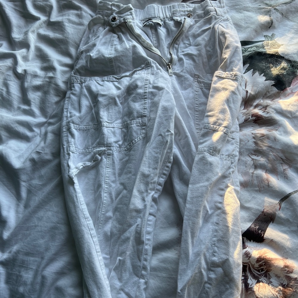 Linen painters pants